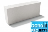 Газобетонные блоки Bonolit Projects 600х250х75 B3,5 D500