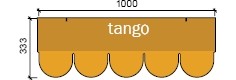 ТЕХНОНИКОЛЬ гибкая черепица Танго Хвойный