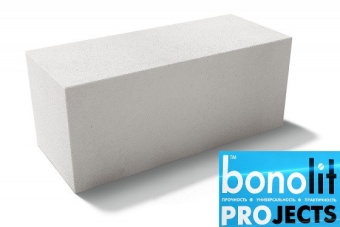 Газобетонные блоки Bonolit Projects 600х200х250 B3,5 D600