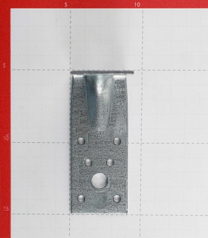 Уголок крепежный усиленный оцинкованный 90х90х40х2.5 мм