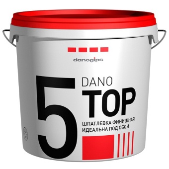 Шпатлевка финишная полимерная Danogips Dano Top 5 3,5 л