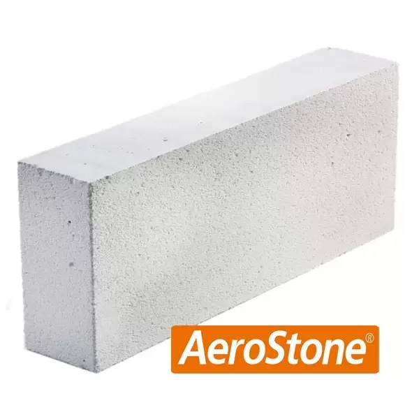 Газобетонный блок AeroStone D400 B2 F100 600х250х100