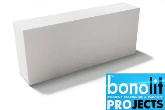 Газобетонные блоки Bonolit Projects 600х250х150 B3,5 D500